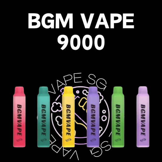 Bgm Vape 9000 Disposable Pod - Sg Vape Shop Singapore SG