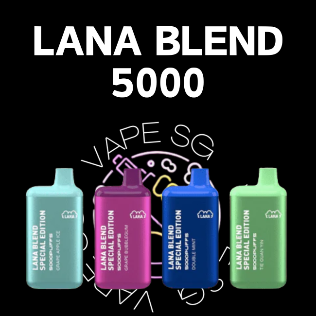 Lana Blend Special Edition 5000 disposable vape - sg vape shop singapore sg