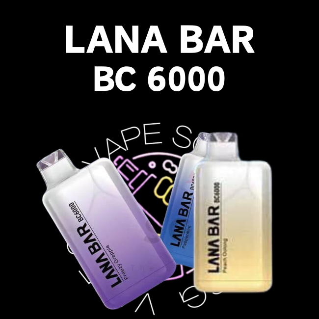 Lanabar BC 6000 disposable vape- sg vape shop singapore sg