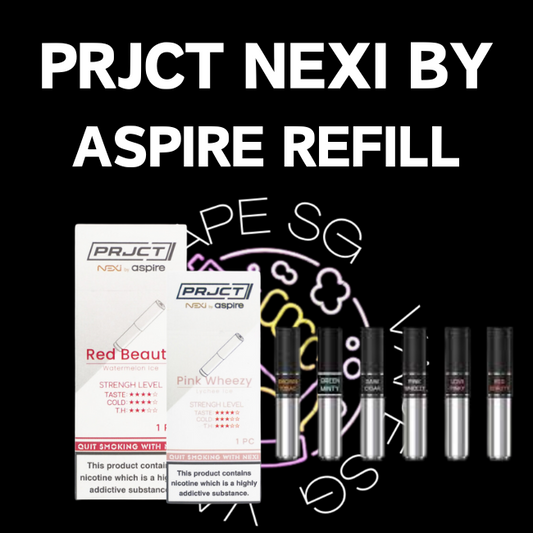 PRJCT NEXI by ASPIRE Refill Pod - Sg Vape Shop Singapore SG