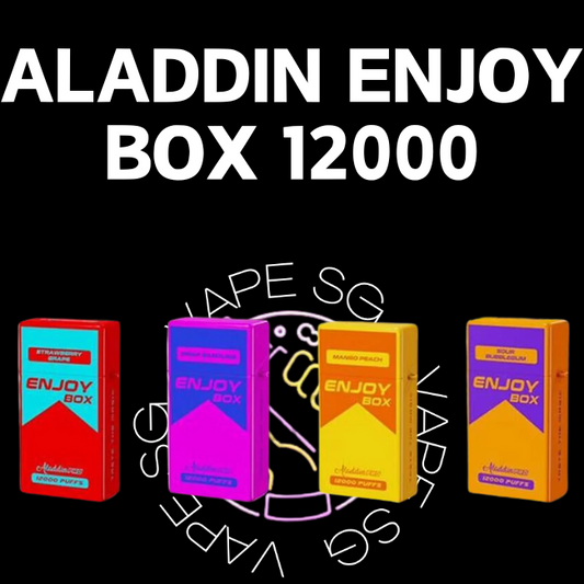 Aladdin Enjoy Box 12000 Disposable Pod - Sg Vape Shop Singapore SG