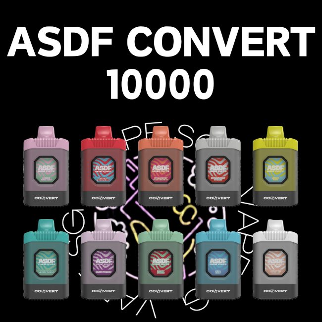 ASDF Convert 10000 Starter Kit - Sg Vape Shop Singapore SG