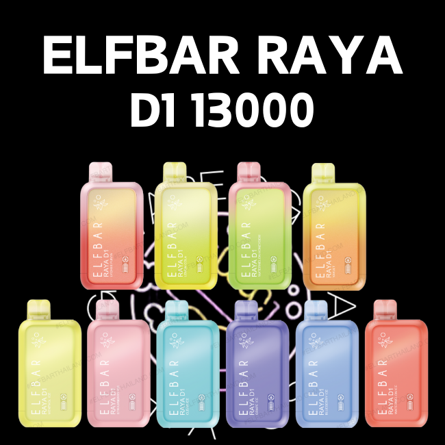 Elfbar Raya D1 13000 disposable vape - sg vape shop singapore sg