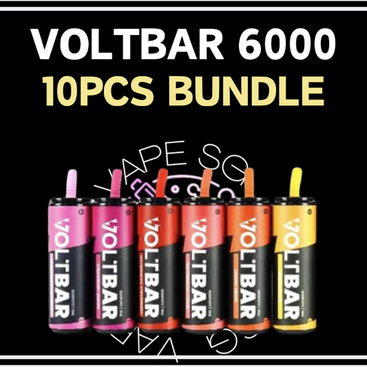 Voltbar 6000 Disposable (10pcs Bundle) - Sg Vape Shop Singapore SG